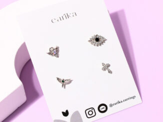 earika.earrings - angel's eye set เซ็ตต่างหูดวงตาคริสตัล ก้านเงินแท้ เหมาะสำหรับคนแพ้ง่าย