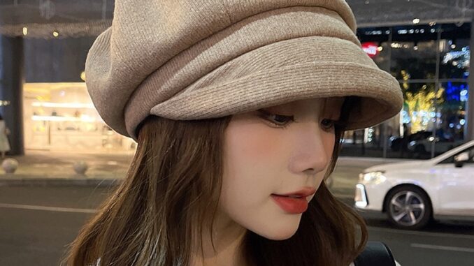 หมวกเบเร่ต์ ทรงแปดเหลี่ยม เข้ากับทุกการแต่งกาย แฟชั่นฤดูใบไม้ร่วง และฤดูหนาว สไตล์อังกฤษเรโทร หมวกเบเร่ต์ ทรงแปดเหลี่ยม เข้ากับทุกการแต่งกาย แฟชั่นฤดูใบไม้ร่วง และฤดูหนาว สไตล์อังกฤษเรโทร