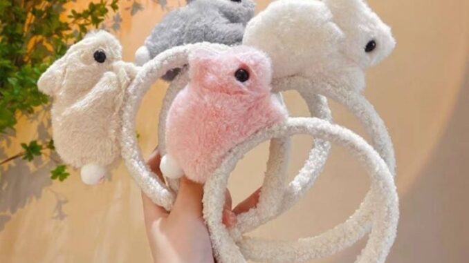 ที่คาดผม ที่คาดผมกระต่ายขนนุ่มมาใหม่ พร้อมส่ง