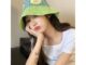 หมวกฟางสาน แฮนด์เมด ลายดอกไม้ สไตล์เกาหลี แฟชั่นฤดูร้อน สําหรับผู้หญิง