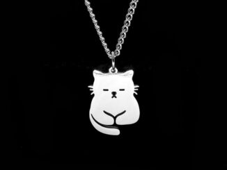 สร้อยจี้ sleepy cat 179-. พร้อมส่ง