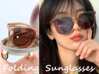 แว่นตากันแดด UV400 แบบพับได้ เลนส์สี แฟชั่นฤดูร้อน สําหรับทุกเพศ