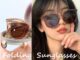 แว่นตากันแดด UV400 แบบพับได้ เลนส์สี แฟชั่นฤดูร้อน สําหรับทุกเพศ