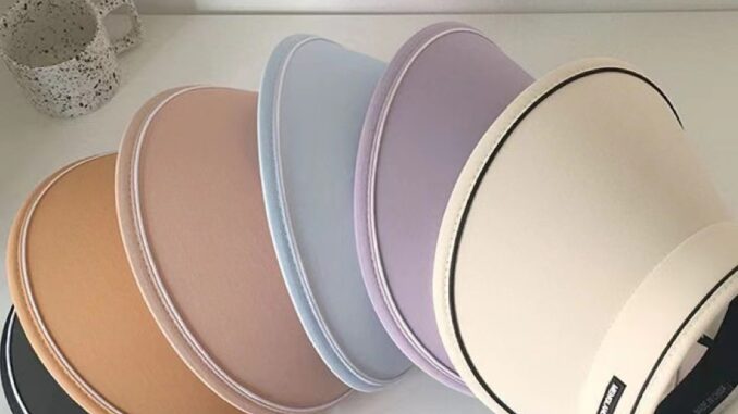 หมวกปีกกว้าง ป้องกันแดด สามารถพับได้ สีแคนดี้ เข้ากับทุกการแต่งกาย แฟชั่นฤดูร้อน สําหรับผู้หญิง 2023
