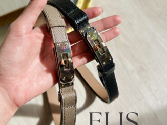 Maplepie - Elis Belt ✨ เข็มขัดหนังเส้นเล็ก 22-36” รูดปรับสายตามไซส์ไม่ต้องเจาะรู