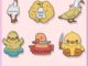 เข็มกลัด รูปเป็ดน้อยน่ารัก สีเหลือง พร้อมข้อความภาษาอังกฤษ สร้างสรรค์ เครื่องประดับ สําหรับของขวัญให้เพื่อน