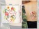 【Mars Tattoo】สติกเกอร์รอยสักชั่วคราว ลายหัวใจ ดอกไม้ หลากสี ติดทนนาน CX021