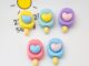 [2 #] Jibbitz Crocs กิ๊บติดผมเรซิ่น รูปไอติม หัวใจ แวววาว แฮนด์เมด DIY อุปกรณ์เสริม สําหรับรองเท้า QP