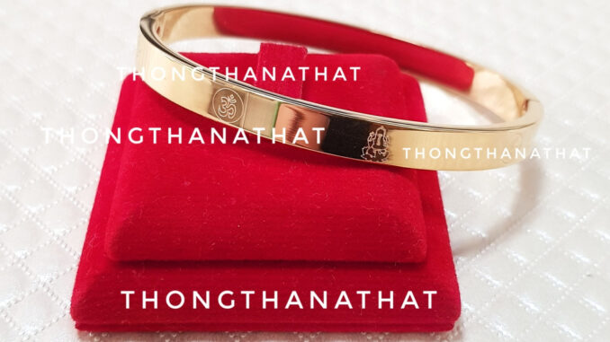 กำไลพระพิฆเนศ แม่ลักษมี *หน้ากว้าง 6 mm.* กำไลโอม เทพแห่งความสำเร็จ พระพิฆเนศ โอม พระแม่ลักษมี กำไลเรียกทรัพย์ แม่ลักษมี