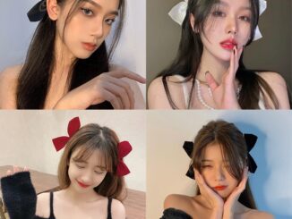 ชุดกิ๊บติดผม ประดับโบว์น่ารัก เครื่องประดับ สําหรับผู้หญิง 2 ชิ้น