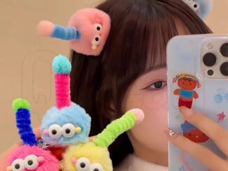กิ๊บติดผม ตุ๊กตาการ์ตูนมอนสเตอร์ตัวน้อยตลก / เสาอากาศการ์ตูนน่ารัก สปริงบอล กิ๊บติดผม / เครื่องประดับผม แฟชั่นสาวหวาน / ตุ๊กตาน่าเกลียด ปิ่นปักผม เครื่องประดับผม
