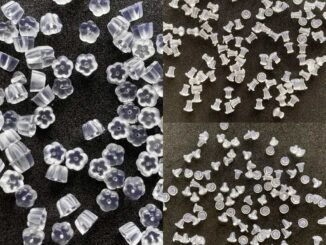 แป้นพลาสติก plastic earrings
