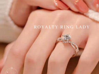 MNL ROYALTY RING LADY แหวนคู่แห่งความซื่อสัตย์ แทนใจ แหวนเพชร เงินแท้ ผู้หญิง ทองคำขาว ทอง วันครบรอบ วันหมั้น หรูหรา
