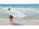 ผ้าคลุม (Beach Cover) ผ้าคลุมชายหาด ทะเล กันแดด มีพู่ระบาย ผ้าเรยอนพริ้วสวยๆ ส่งเร็วจากเชียงใหม่