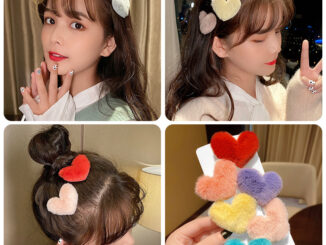 Roselife กิ๊บติดผม รูปหัวใจ สีแคนดี้ สไตล์เกาหลี สําหรับผู้หญิง