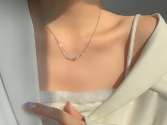 สร้อยคอโชคเกอร์ เงิน S925 จี้ไทเทเนียม ประดับเพชร เพทาย สีทอง เครื่องประดับ สําหรับผู้หญิง