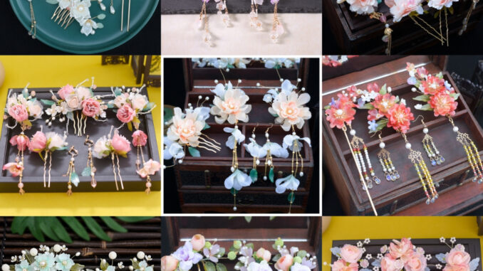 ชุดเครื่องประดับ กิ๊บติดผม ลายดอกไม้ ใบไม้ เหมาะกับตกแต่งผม สําหรับเด็กผู้หญิง ชุดเครื่องประดับ กิ๊บติดผม ลายดอกไม้ ใบไม้ เหมาะกับตกแต่งผม สําหรับเด็กผู้หญิง