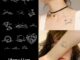 【COCO Magic tattoo】สติกเกอร์รอยสักชั่วคราว กึ่งถาวร กันน้ํา ติดทนนาน 15 วัน 18 ซม.*11 ซม.