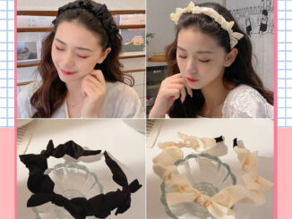 [จัดส่งในกทม] เกาหลีดีงาม ที่คาดผม หูกระต่าย ที่คาดผมสีดำ ส่วนที่บาง ภาษาฝรั่งเศส เครื่องประดับผมแฟชั่น