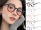 แว่นตาบลัชเชอร์ กรอบสี่เหลี่ยม ขนาดเล็ก ป้องกันแสงสีฟ้า สไตล์เกาหลี สําหรับผู้ชายและผู้หญิง