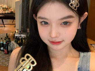 กิ๊บติดผมโลหะ รูปตัวอักษร B Y2K ระดับไฮเอนด์ สไตล์เจ้าหญิง สําหรับนักเรียนผู้หญิง