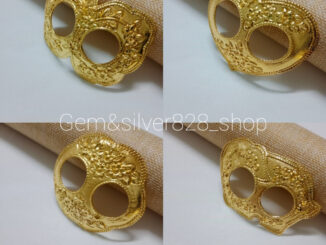 หัวหัดผ้าถุง สำหรับ รัดผ้า สีรมดำ/ทอง สินค้าพร้อมจัดส่งจากประเทศไทย