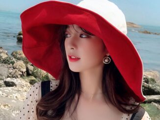 หมวกบักเก็ต bucket hat 2 ข้าง มีเชือกบังแดดใต้คาง ทรงสวย ผ้าหนา ม่านบังแดด ระบายอากาศ เวอร์ชั่นเกาหลี พับได้
