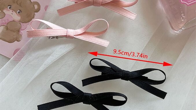 [highbuying] กิ๊บติดผม ประดับโบว์ อเนกประสงค์ สไตล์ญี่ปุ่น เกาหลีใต้ สําหรับผู้หญิง 2023 สินค้าใหม่