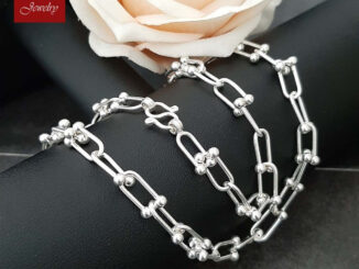 MT สร้อยคอเงินแท้ ลายโซ่ โมเดิร์น ทันสมัย กว้าง 5.0-5.2 มม. ยาว 20