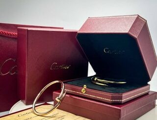 CARTIER JUSTE CLOU BRACELET กำไลข้อมืองานออริ พร้อมกล่อง ครบชุดตามรูป