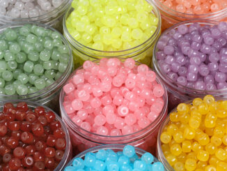 ลูกปัดหยกเทียม ทรงกระบอก ขนาด 6*8 มม. สีพอร์ซเลน สําหรับทําเครื่องประดับ DIY