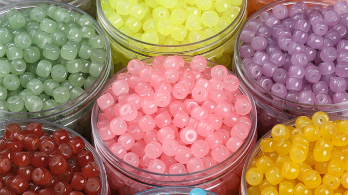 ลูกปัดหยกเทียม ทรงกระบอก ขนาด 6*8 มม. สีพอร์ซเลน สําหรับทําเครื่องประดับ DIY
