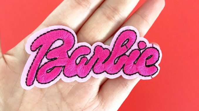 ❀ Letter:Barbie Iron on Patch ❀ 1Pc Diy Sew on Iron on Badges Patches ❀ Letter:Barbie Iron on Patch ❀ 1Pc Diy Sew on Iron on Badges Patches