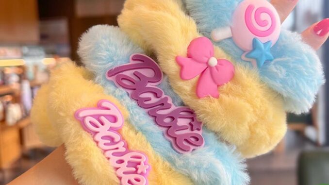 ยางรัดผม แบบยืดหยุ่น สีพื้น สําหรับตุ๊กตาบาร์บี้