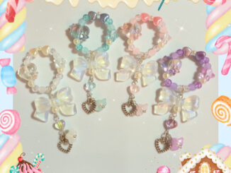 ✧°• (Col.10) ที่รัดเข็มขัด lollipop สายรัดเข็มขัด เจ้าหญิง ลูกปัด พร้อมส่ง!! •°✧