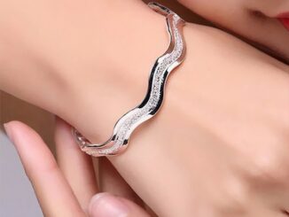 เครื่องประดับ สร้อยข้อมือเงิน เกรด 925 จี้รูประลอกน้ํา แฟชั่นอิตาลี สําหรับผู้หญิง
