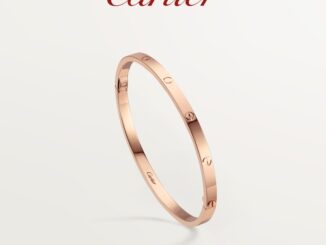 [พร้อมบรรจุภัณฑ์] Cartier Cartier LOVE Series สร้อยข้อมือแพลตตินัม สีโรสโกลด์ สําหรับคู่รัก