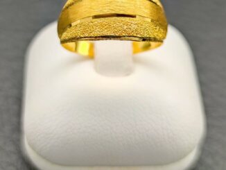 แหวนทอง ครึ่งสลึง ทองคำแท้ 96.5% ลายกิ๊ฟลายทราย #GoldRing // "dione" // 1.9 grams // 96.5% Thai Gold