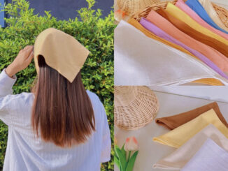 ผ้าโพกผมสามเหลี่ยม ผ้าฝ้ายนิ่ม พร้อมส่ง