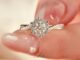 Real Moissanite แหวนเงินแท้ 925 0.5ct 1ct หกง่าม ทรงกลม สีขาว สําหรับหมั้น งานแต่งงาน งานเลี้ยง