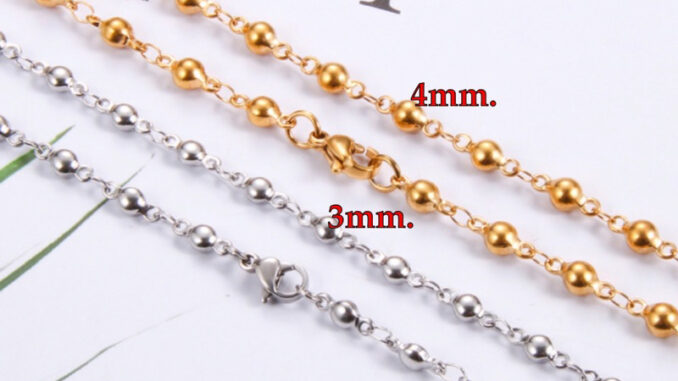 LN36 สร้อยคอสแตนเลสแท้ 100% LN36 สร้อยคอสแตนเลสแท้ 100%