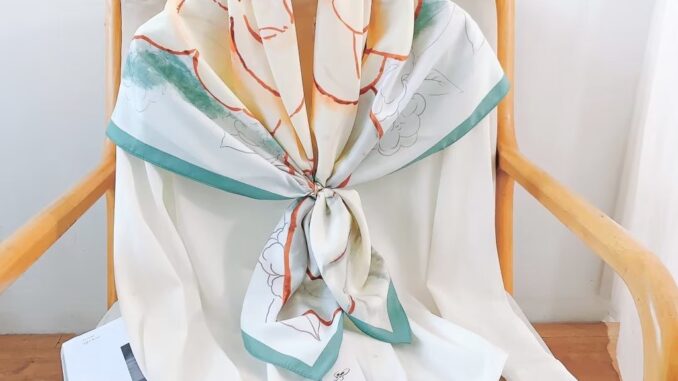 Jn&lulu ผ้าโพกหัว ผ้าพันคอ ผ้าซาติน ทรงสี่เหลี่ยม คุณภาพสูง 90x90 ซม. สําหรับชาวมุสลิม BR Selendang