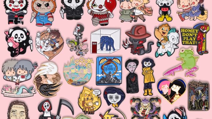 เครื่องประดับ เข็มกลัด รูปการ์ตูนอนิเมะ เหมาะกับของขวัญ สําหรับเพื่อน