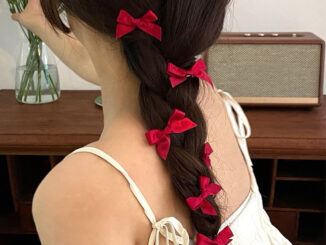 ꒰พร้อมส่ง꒱ ♡ Ribbon hairpin⋆୨୧˚ | กิ๊บโบว์จิ๋ว 6 ชิ้น/เซ็ท กิ๊บโบว์แม่ชม