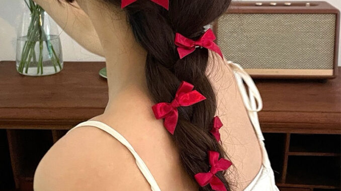 ꒰พร้อมส่ง꒱ ♡ Ribbon hairpin⋆୨୧˚ | กิ๊บโบว์จิ๋ว 6 ชิ้น/เซ็ท กิ๊บโบว์แม่ชม ꒰พร้อมส่ง꒱ ♡ Ribbon hairpin⋆୨୧˚ | กิ๊บโบว์จิ๋ว 6 ชิ้น/เซ็ท กิ๊บโบว์แม่ชม