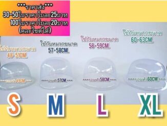 สั่งขั้นต่ำ2ชิ้น 6เเถม1 พลาสติกดันทรงสำหรับหมวก/สำหรับตั้งโชว์​ ราคาปลีก-ส่ง