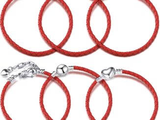 แฟชั่น สีแดง หนัง โซ่ เสน่ห์ สร้อยข้อมือ พอดี DIY ลูกปัด สร้อยข้อมือ กําไลข้อมือ Pulsera Bijoux สําหรับผู้หญิง ผู้ชาย เด็กผู้หญิง เครื่องประดับ ของขวัญ ขายส่ง