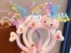 Sanrio Kuromi ที่คาดผม สําหรับเด็ก เด็กผู้หญิง เมโลดี้ / ซินนาม่อนโรล สร้างสรรค์ ตลก บิด ติด ที่คาดผม