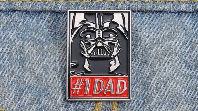 เข็มกลัดโลหะ รูป Star Wars Villain Spoof DAD สร้างสรรค์ อุปกรณ์เสริม สําหรับติดเสื้อผ้า เข็มกลัดโลหะ รูป Star Wars Villain Spoof DAD สร้างสรรค์ อุปกรณ์เสริม สําหรับติดเสื้อผ้า