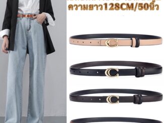 เข็มขัดสาวอวบ คนอ้วน ไซส์ใหญ่ยาวพิเศษ128cm/50นิ้ว(รุ่นใส่ได้2ด้าน)